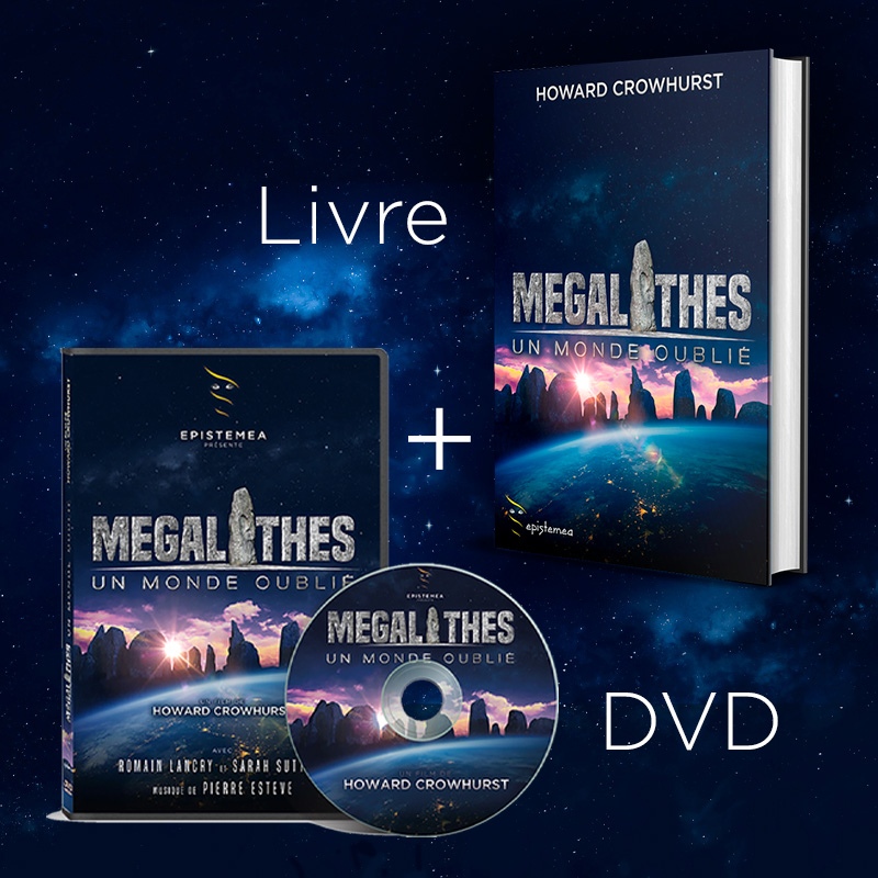 Pack Film : le Livre + le DVD Mégalithes, un monde oublié