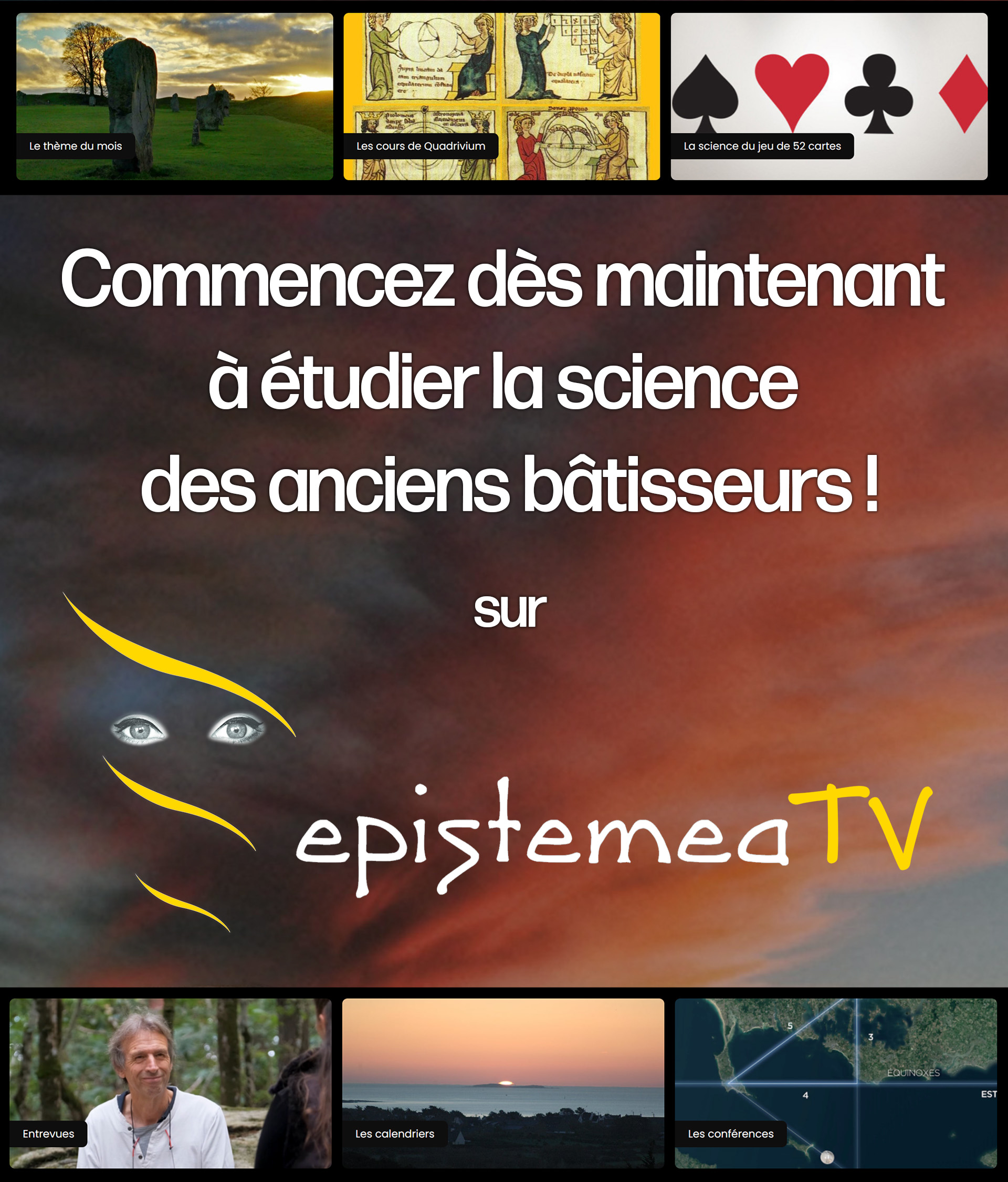 Présentation de la web tv EpistemeaTV